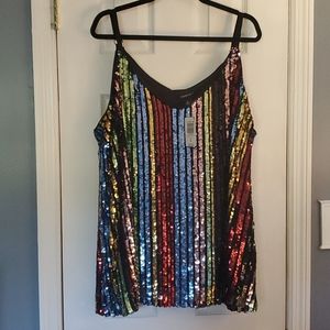 Torrid Sequin Tank Top